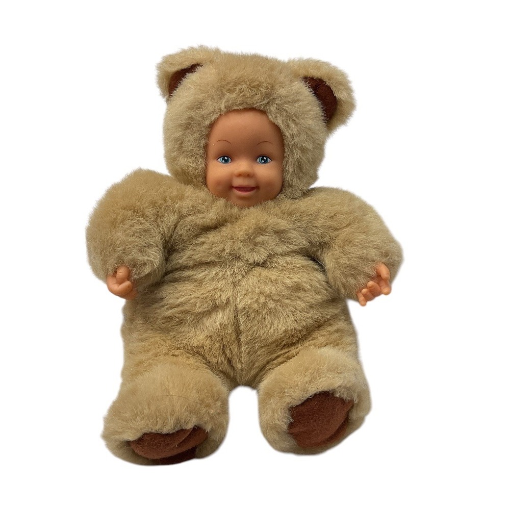 Anne Geddes‎ Baby Doll Teddy Bear Outfit Plush Toy Collectible Cute